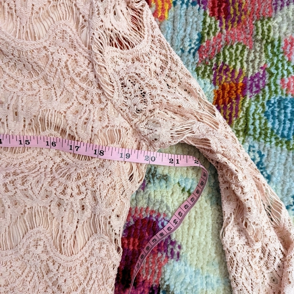RN Studio Light Pink Lace Dress - Picture 12 of 13